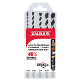 Diablo Multi-Material Carbide Tipped Hammer Drill Bit