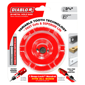 Diablo Bi-Metal Hole Saw