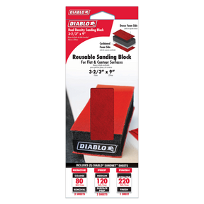 Diablo Reusable Hand Sanding Block