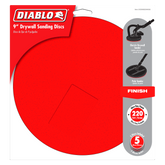 Diablo 9 in. Drywall ROS Hook & Lock™ Discs