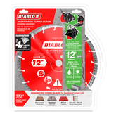 Diablo Diamond Segmented Turbo Cut-Off Discs for Masonry