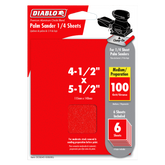 Diablo 4-1/2 in. x 5-1/2 in. Palm Sander 1/4 Sheet