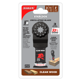 Diablo Bi-Metal Oscillating Blades for Clean Wood