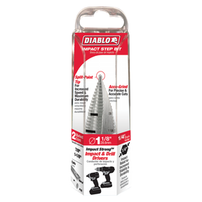 Diablo Impact Step Drill Bit