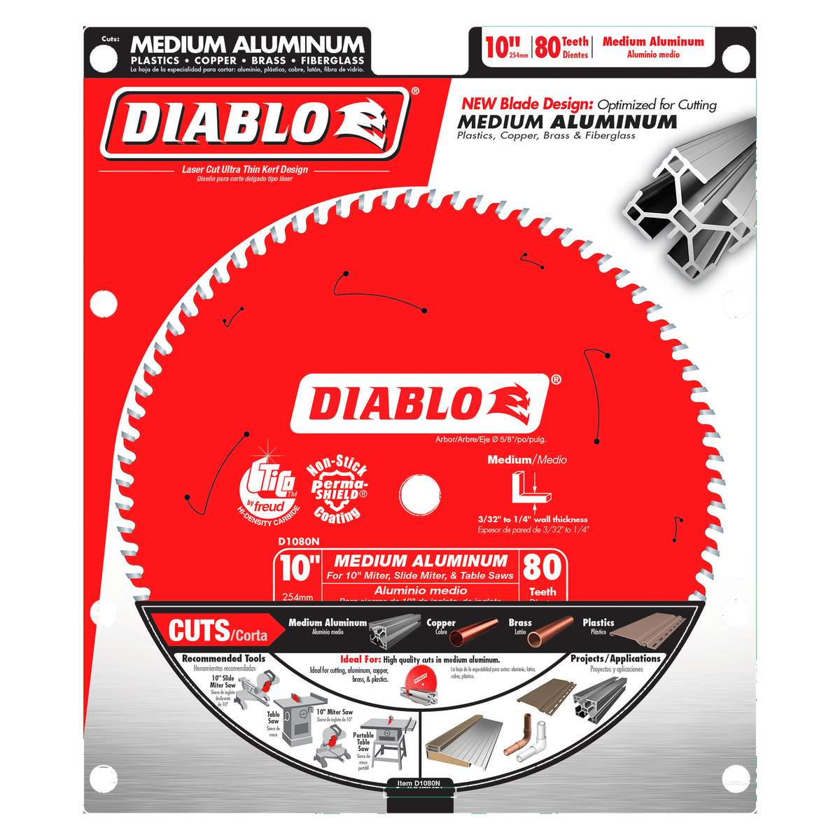 Diablo Medium Aluminum Saw Blade