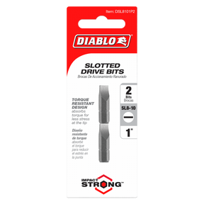 Diablo Slotted Drive Bits