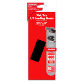 Diablo Wet/Dry 1/3 Sheet (3-2/3 in x 9 in.) Sanding Sheet