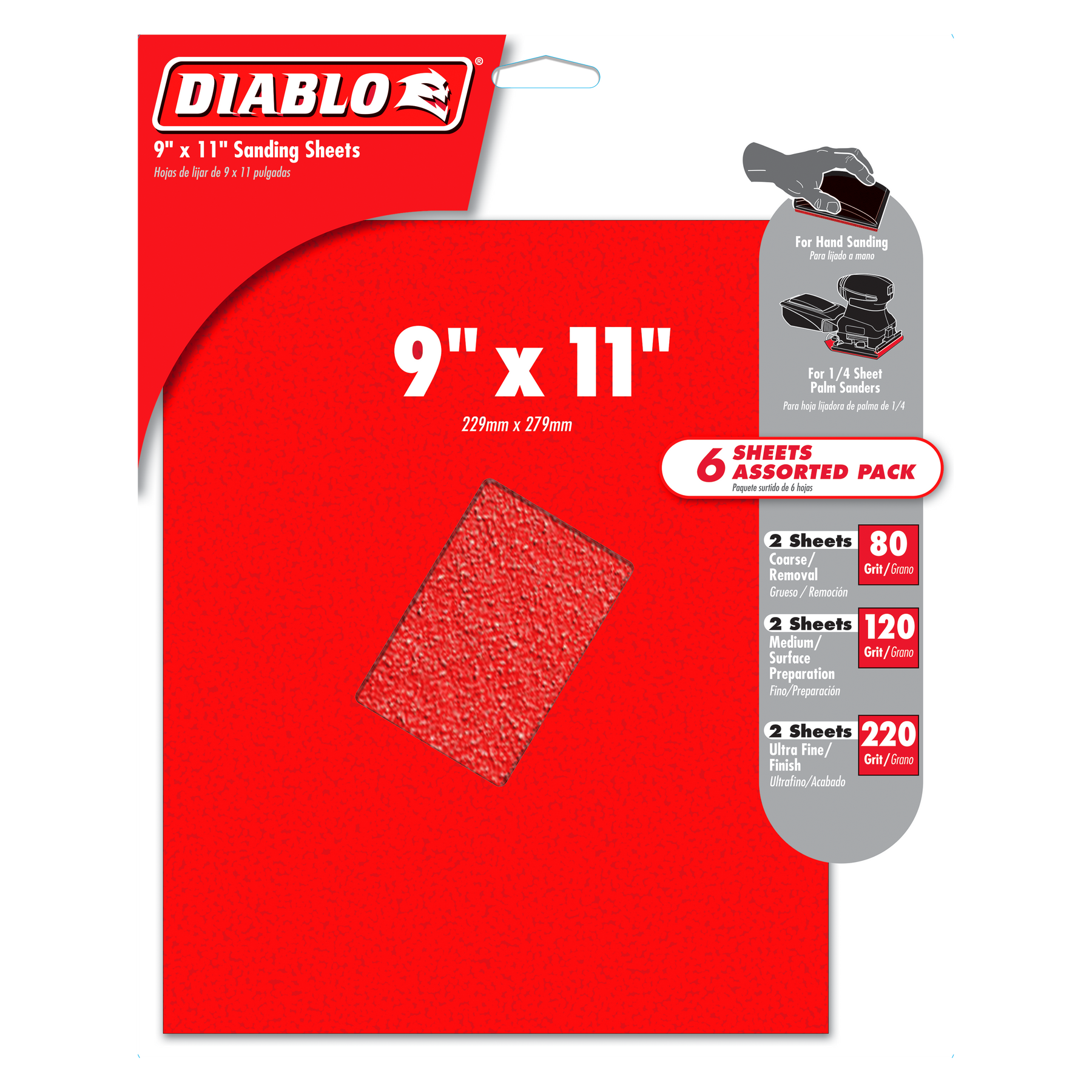 Diablo 9 in. x 11 in. Sanding Sheet