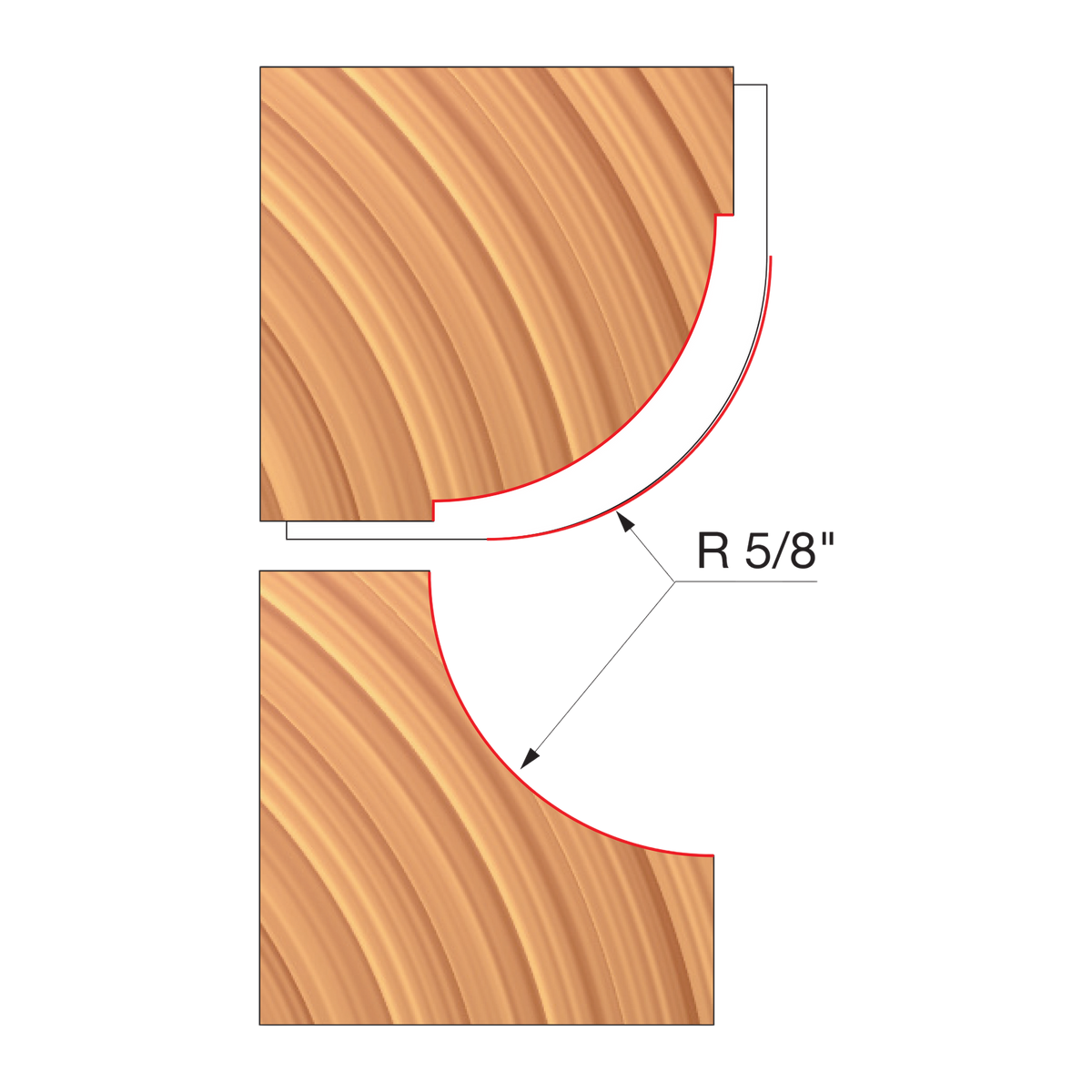 Freud Combination Convex & Concave Cutters Cutterheads