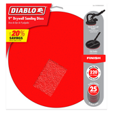 Diablo 9 in. Drywall ROS Hook & Lock™ Discs