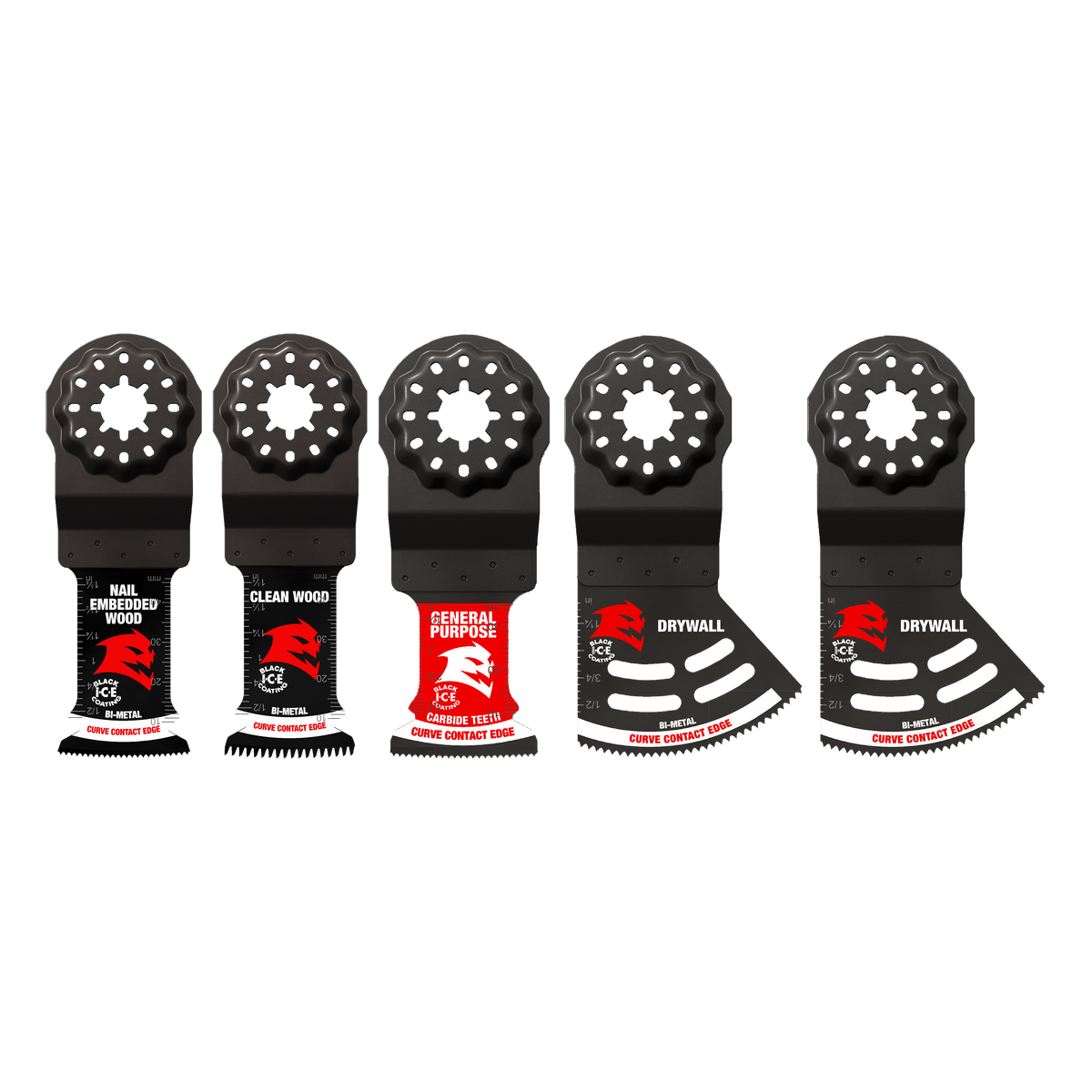 Diablo General Purpose Oscillating Blade Set - JMP Wood Diablo General Purpose Oscillating Blade Set - JMP Wood