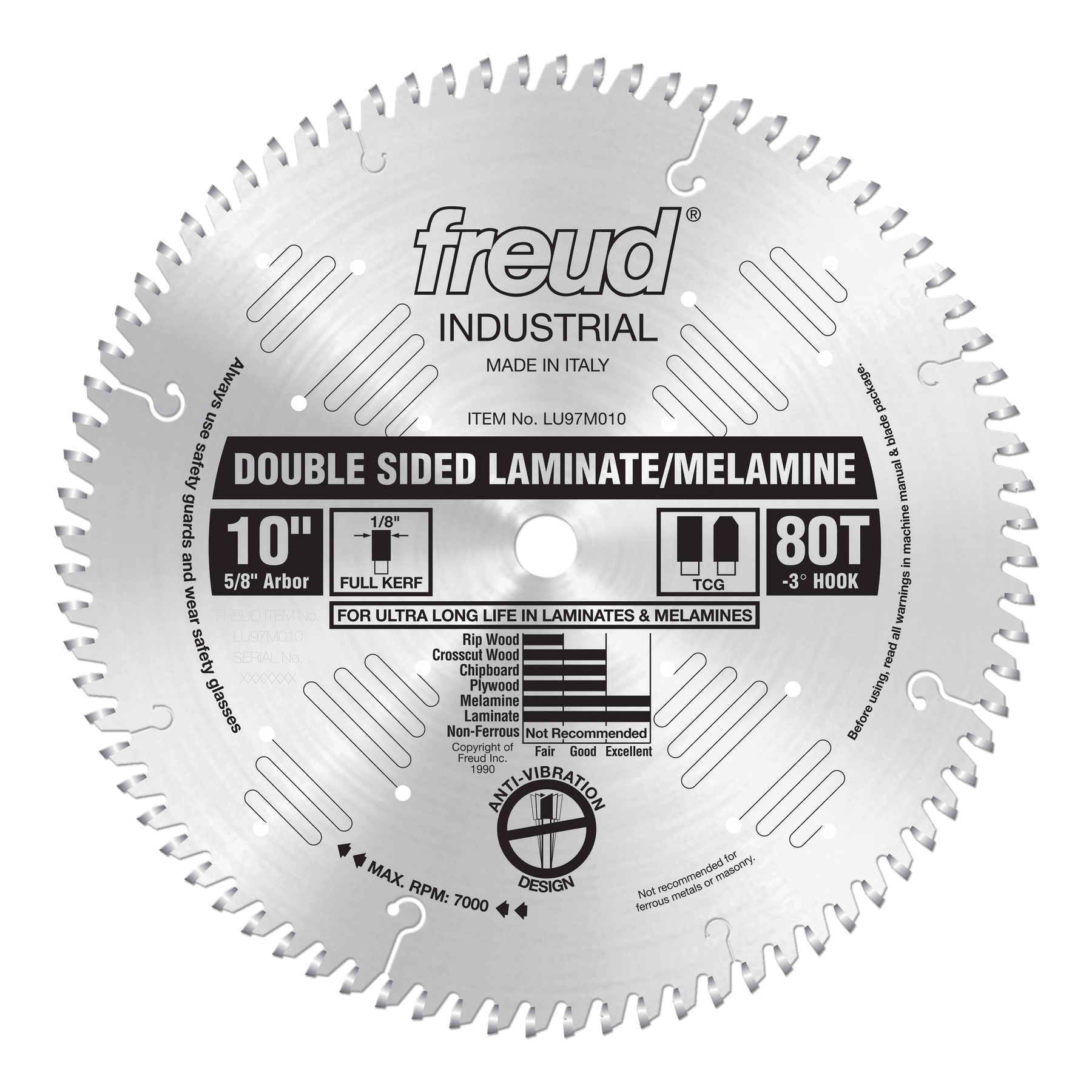 Freud Double Sided Laminate/Melamine Saw Blades