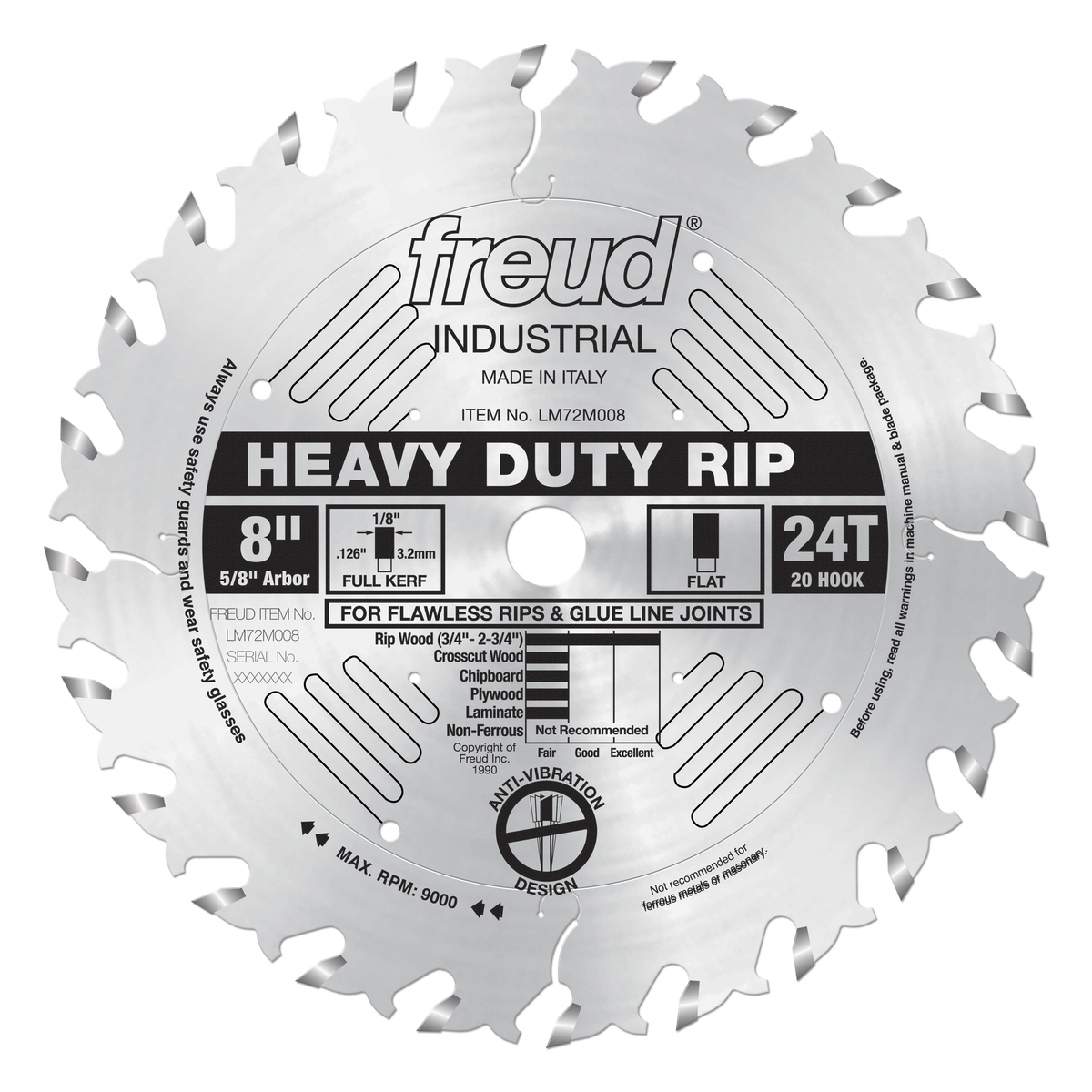 Freud Heavy-Duty Ripping Saw Blades