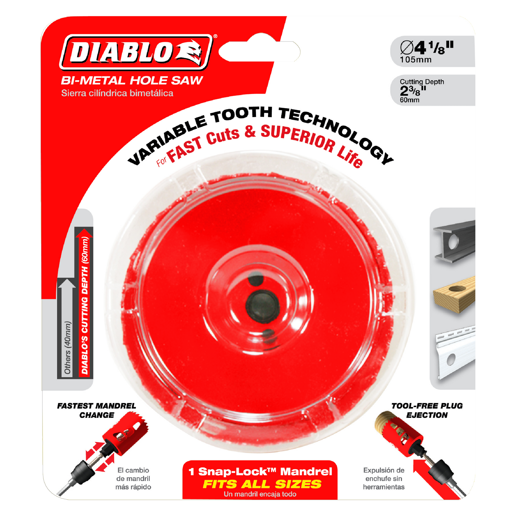 Diablo Bi-Metal Hole Saw