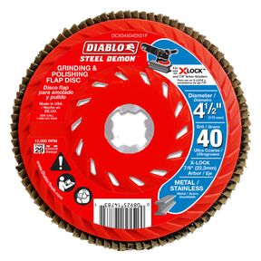 Diablo Flap Disc for X-Lock and All Grinders