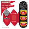 Diablo 3 in. x 1-1/8 in. Hook & Lock™ Detail Sanding Fingertips
