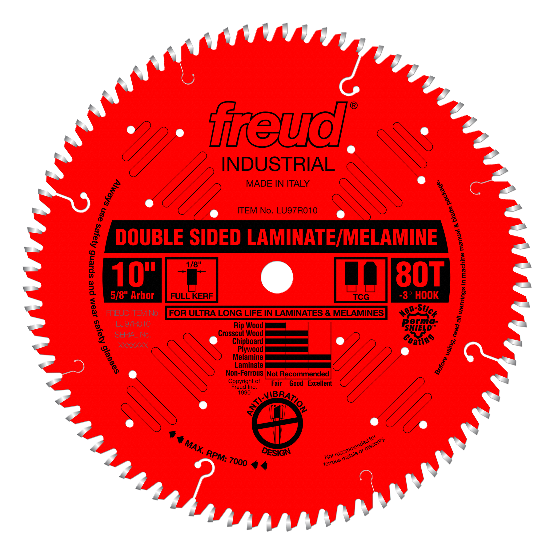 Freud Double Sided Laminate/Melamine Saw Blades