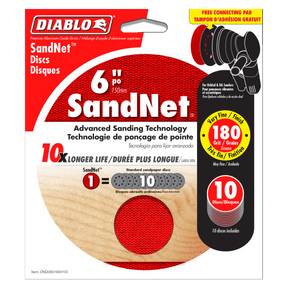 Diablo 6 in. SandNET™ Discs with Connection Pad