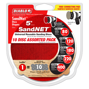 Diablo 5 in. SandNET™ Discs with Connection Pad