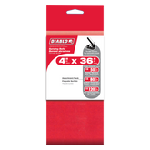 Diablo 4  in. x  36 in. Sanding Belt