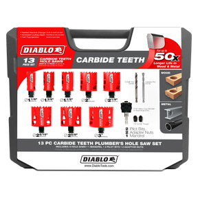 Diablo Carbide General Purpose Hole Saw Set