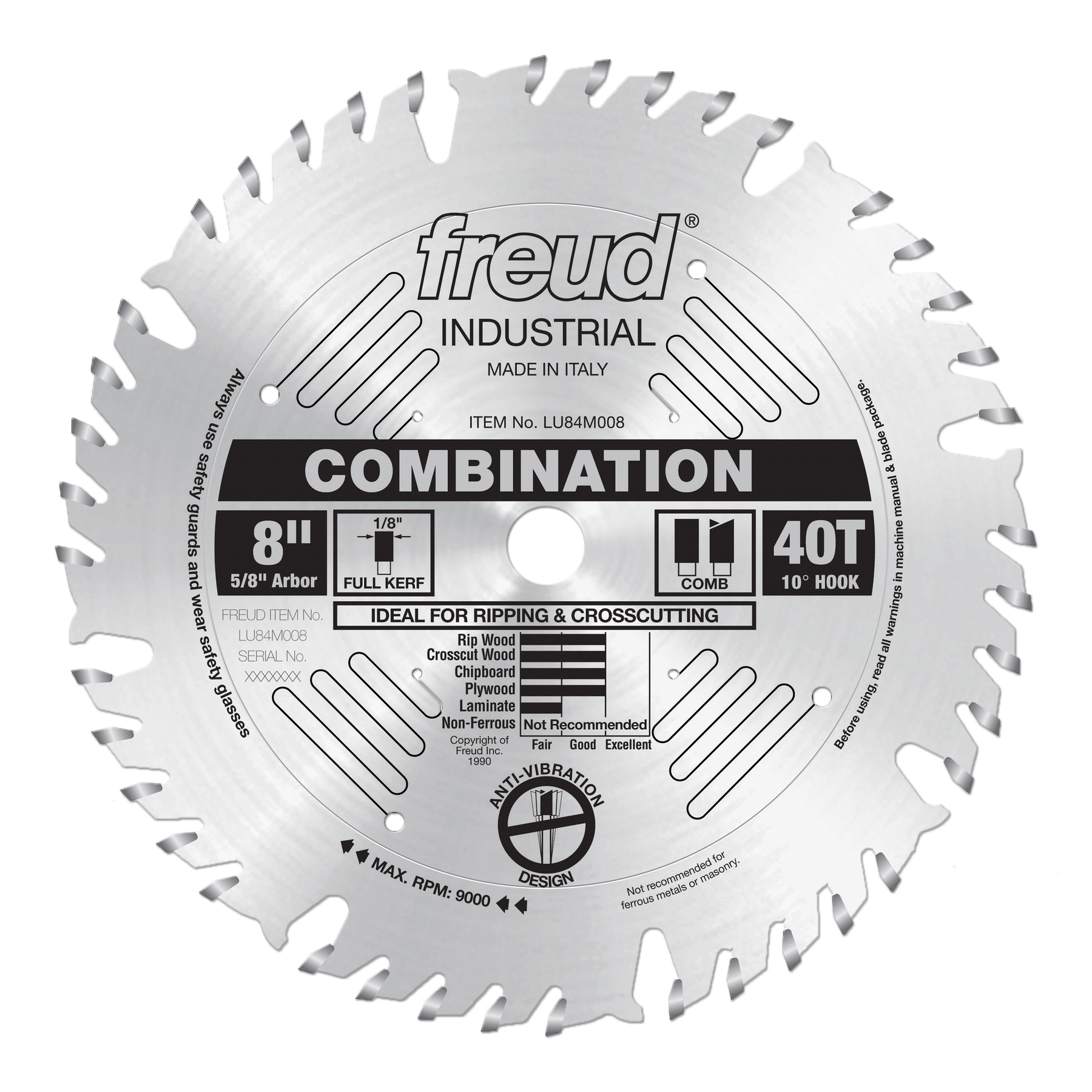 Freud Combination Saw Blades