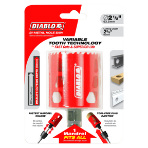 Diablo Bi-Metal Hole Saw