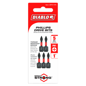 Diablo Phillips Drive Bits