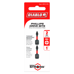 Diablo Phillips Drive Bits