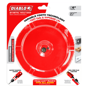 Diablo Bi-Metal Hole Saw