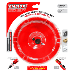 Diablo Bi-Metal Hole Saw