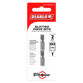 Diablo Slotted Drive Bits