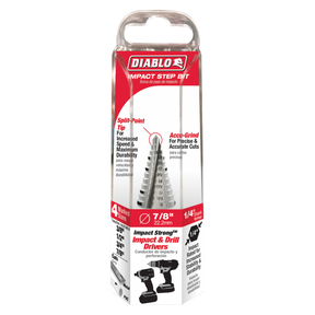 Diablo Impact Step Drill Bit