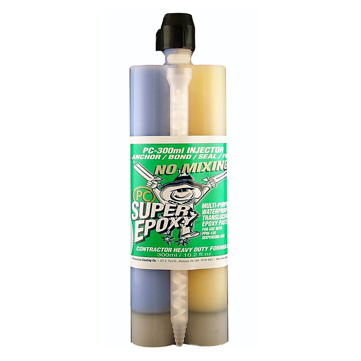 PC-Super Epoxy Adhesive Paste - 300ml Injector Cartridge - JMP Wood