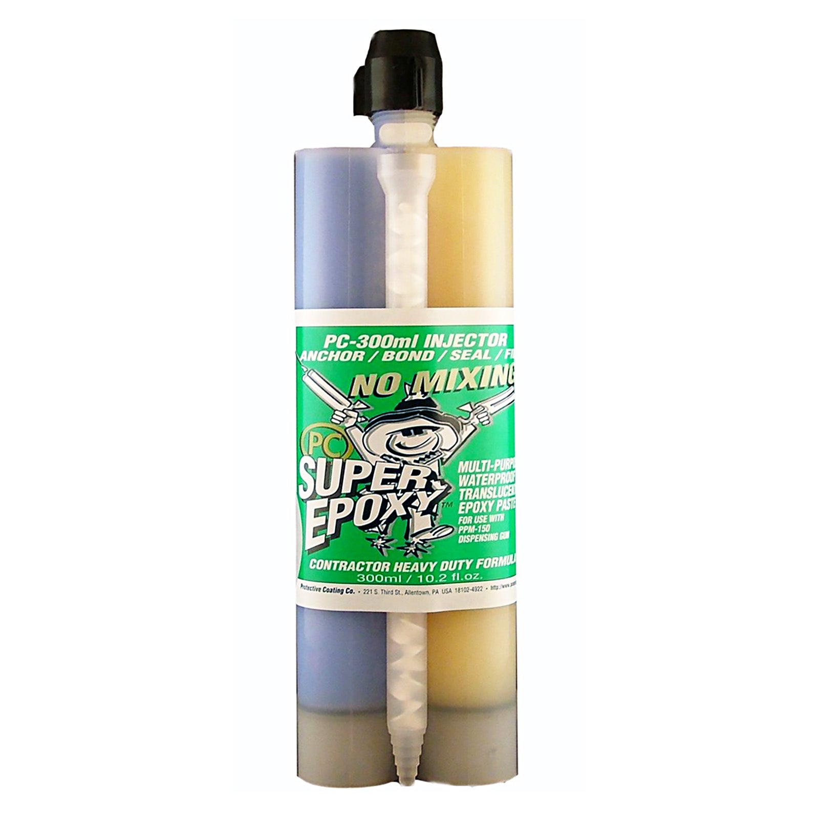 PC-Super Epoxy Adhesive Paste - 300ml Injector Cartridge
