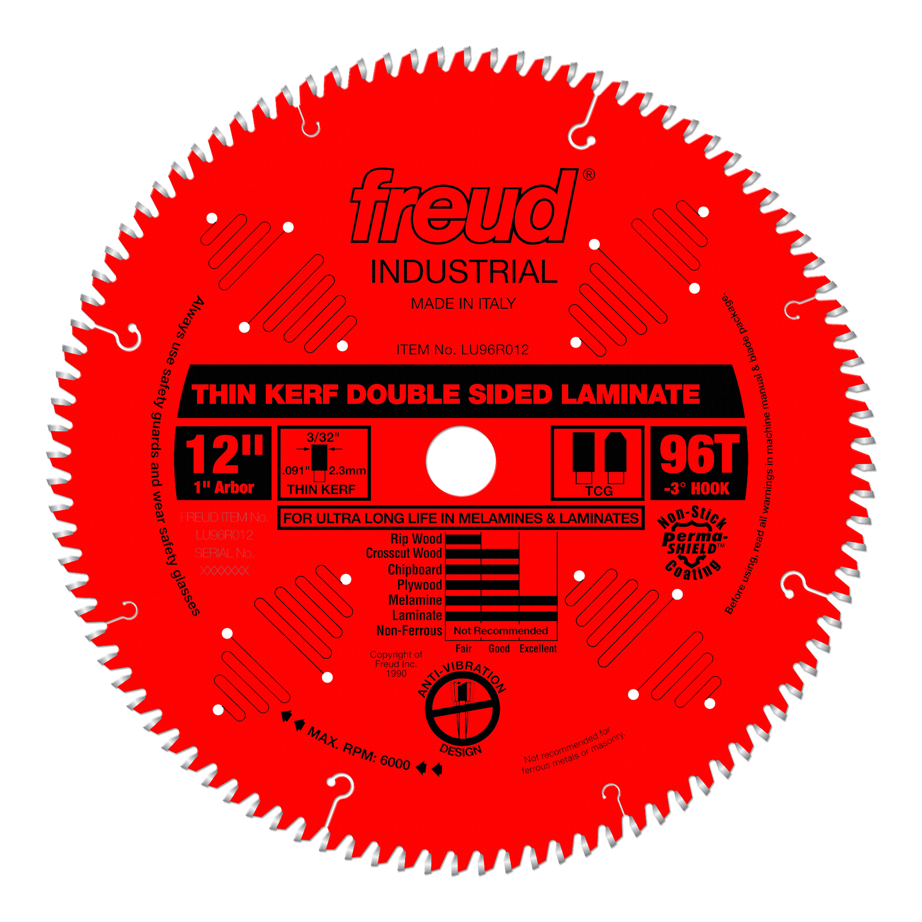 Freud Double Sided Laminate/Melamine Saw Blades