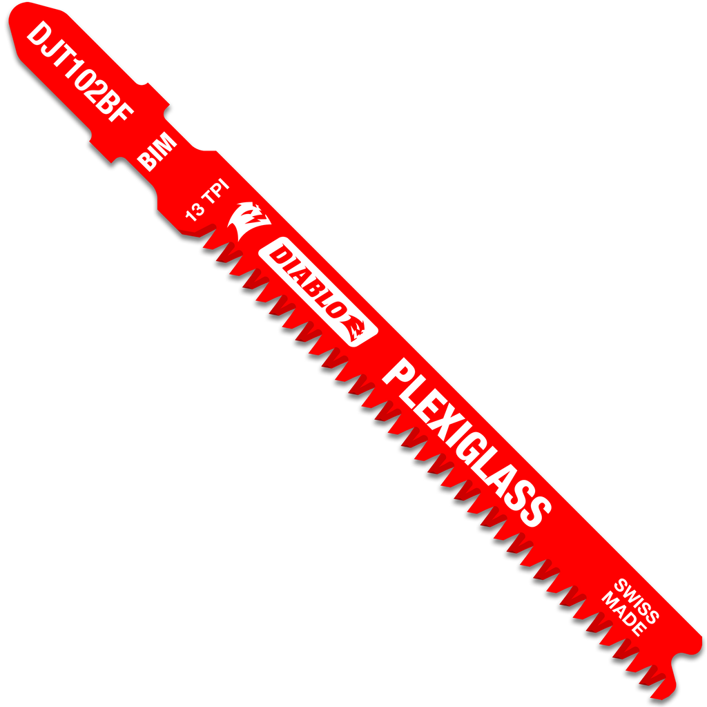 Diablo Bi-Metal T-Shank Jig Saw Blades for Plexiglass - JMP Wood