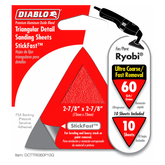 Diablo Triangle StickFast™ - 2-7/8 in. x 2-7/8 in.