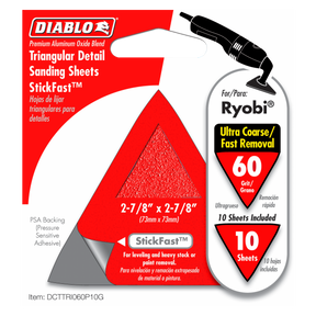 Diablo Triangle StickFast™ - 2-7/8 in. x 2-7/8 in.