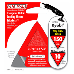 Diablo Triangle StickFast™ - 2-7/8 in. x 2-7/8 in.