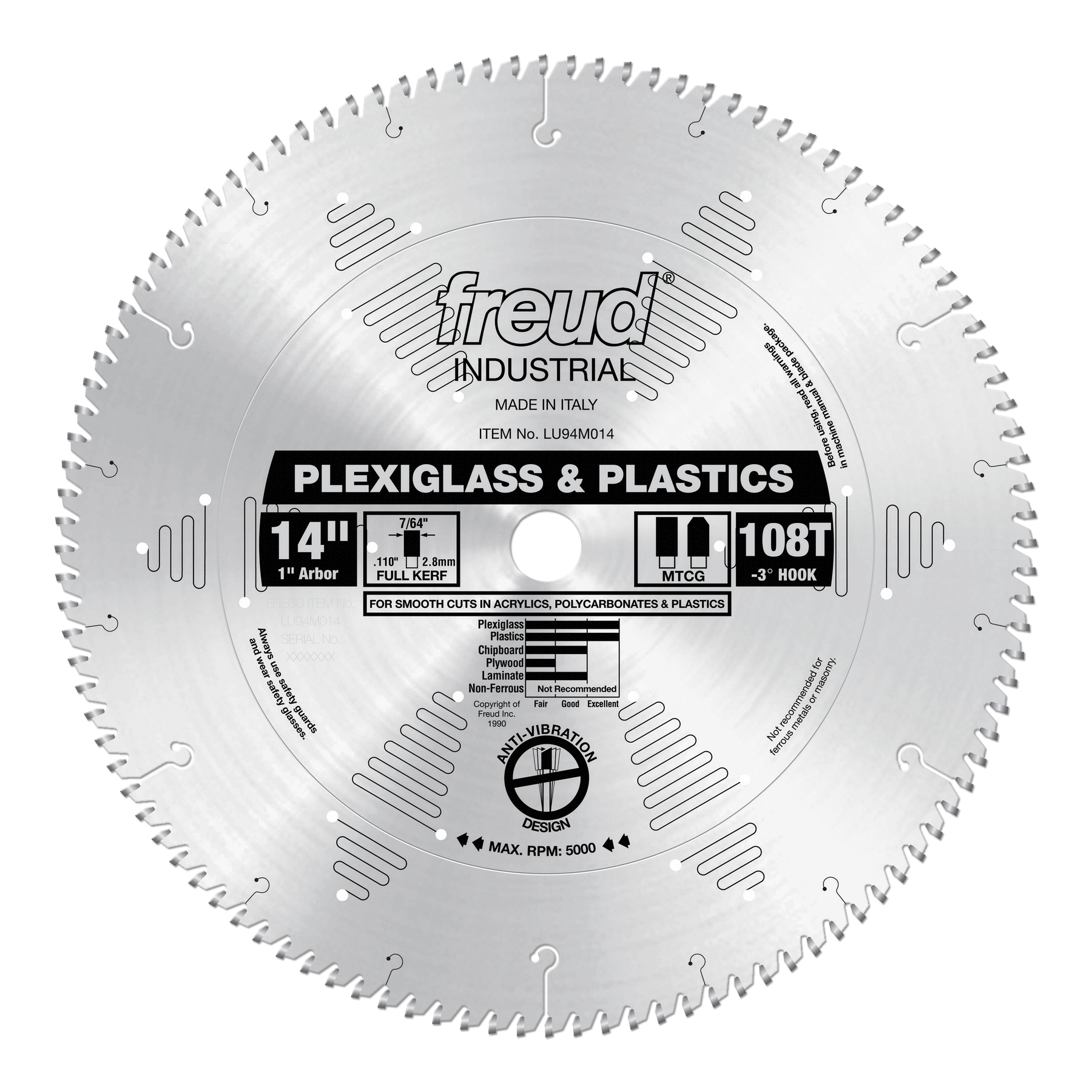 Freud Plastics Saw Blades