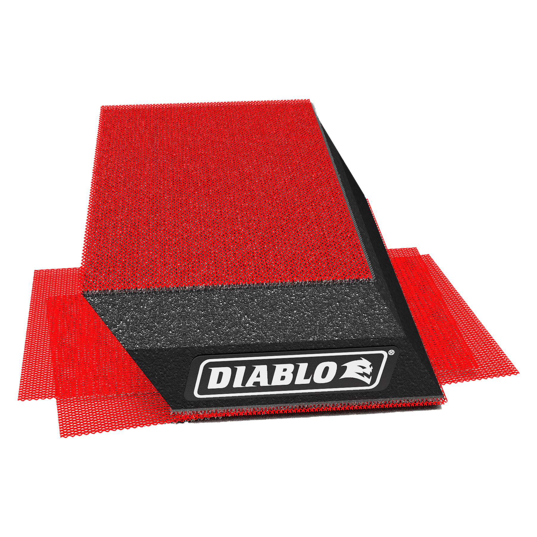 Diablo 5 in. x 2-3/4 in. Reusable Angled Hand Sanding Block