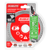 Diablo Diamond Continuous Rim Cut-Off Discs for Masonry