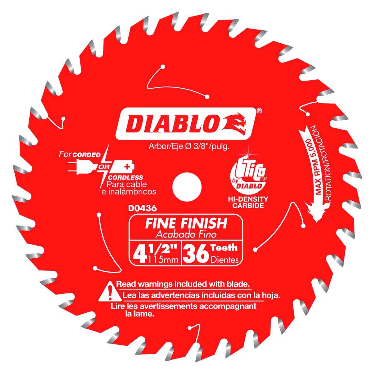 Diablo Fine Finish Saw Blade - JMP Wood