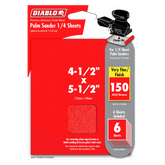 Diablo 4-1/2 in. x 5-1/2 in. Palm Sander 1/4 Sheet