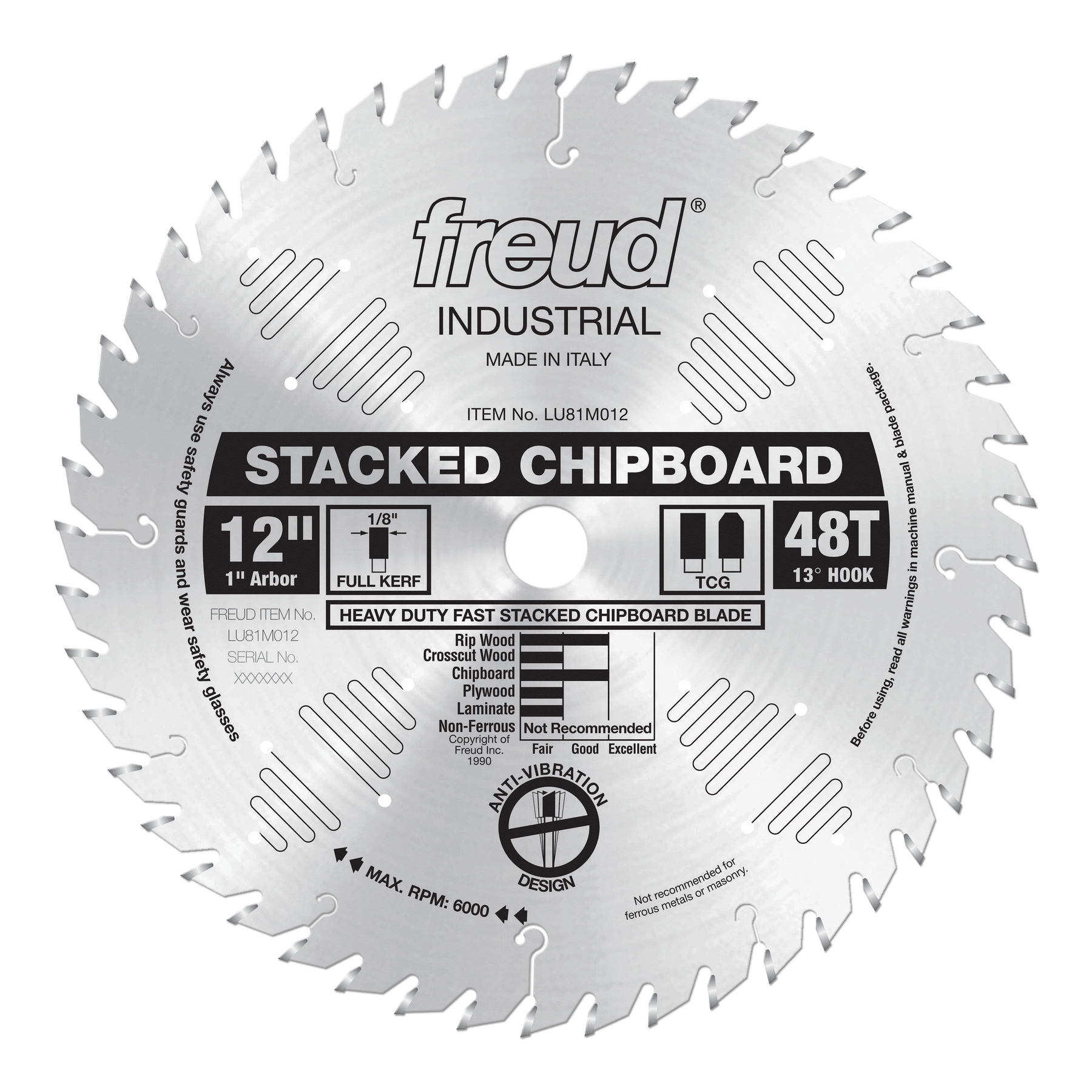 Freud Heavy Duty Stacked Chipboard Saw Blades