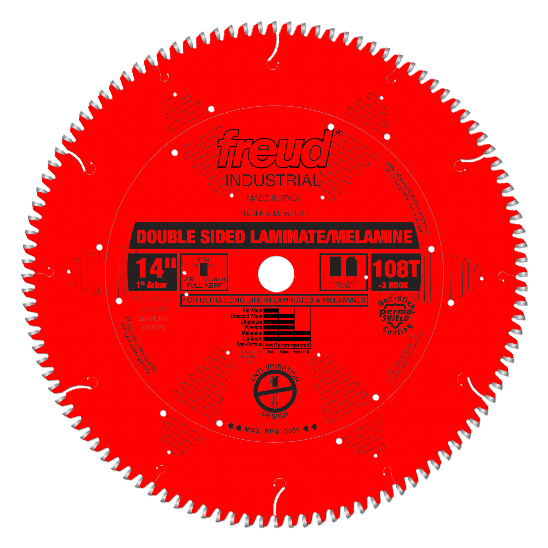 Freud Double Sided Laminate/Melamine Saw Blades