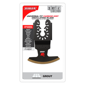 Diablo  Carbide Grit Oscillating Blade for Grout