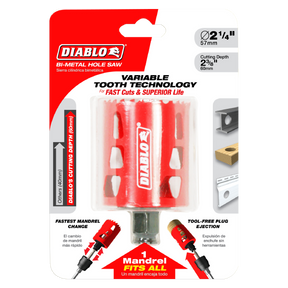 Diablo Bi-Metal Hole Saw