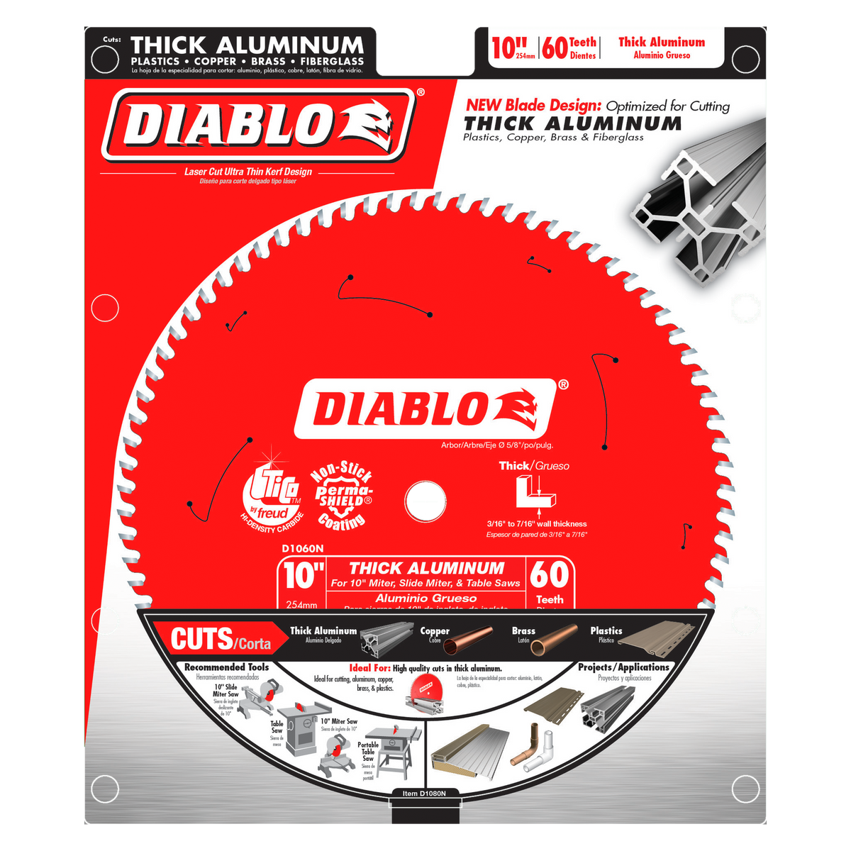 Diablo Thick Aluminum Cutting Saw Blade